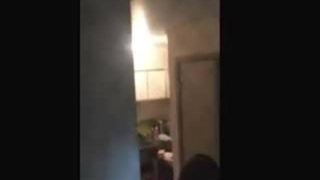 【民家盗撮】隣人の部屋をベランダから盗撮してお風呂上がりの全裸をゲット!