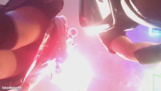 【逆さ撮り】パチンコ店で一番可愛い店員さんのスカートの中を盗撮した動画