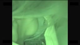 【胸チラ】赤外線カメラで人妻の胸元からおっぱいとブラジャーを鮮明に盗撮した動画